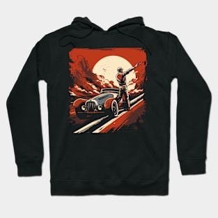 RETRO RACE CAR Hoodie